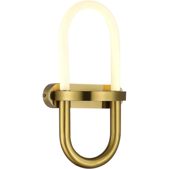 SL1579.301.01 Светильник настенный ST-Luce Золотистый/Белый LED 1*10W 3000K MOFISTO