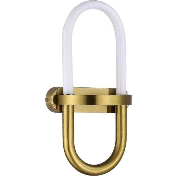 SL1579.301.01 Светильник настенный ST-Luce Золотистый/Белый LED 1*10W 3000K MOFISTO