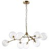 Люстра Crystal Lux MAXIMO SP9 BRONZE