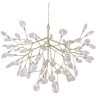 Светильник подвесной Crystal Lux EVITA SP63 GOLD/TRANSPARENT