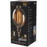 151802008 Лампа Gauss Filament BT180 8W 780lm 2400К Е27 golden straight LED 1/6
