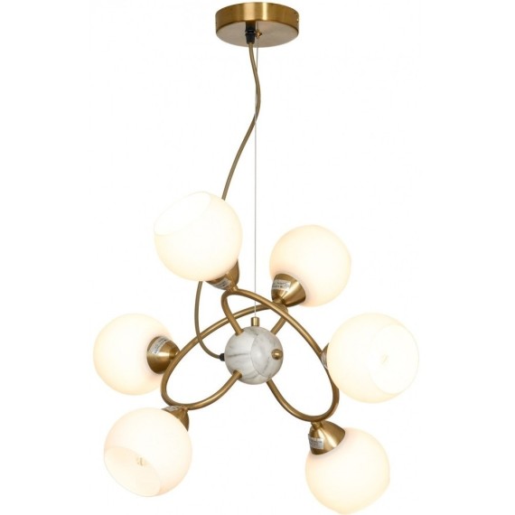 Люстра подвесная Lussole LSP-8412 Crenshaw IP21 под лампы 6xE27 240W