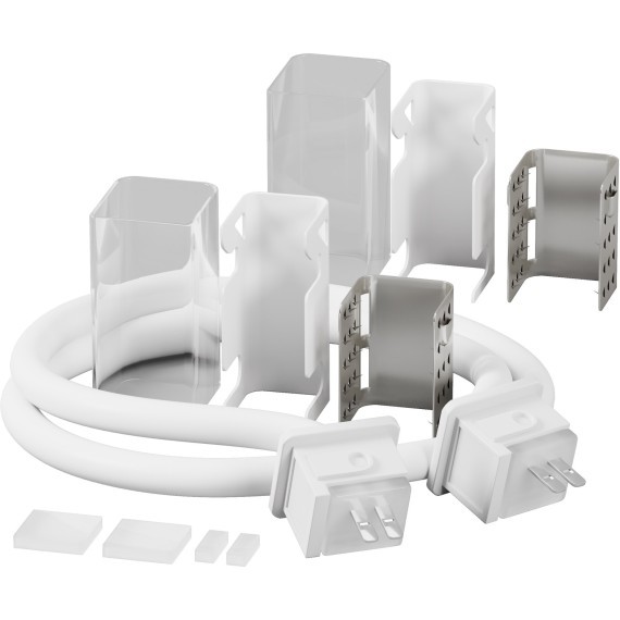 Двусторонний коннектор питания с проводом (30 см) для гибкого неона Maytoni 17x12 мм 432013