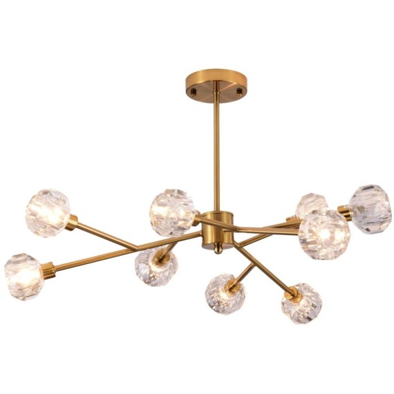 Потолочная люстра хрустальная Grace FR5114PL-09BZ