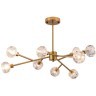 Потолочная люстра хрустальная Grace FR5114PL-09BZ