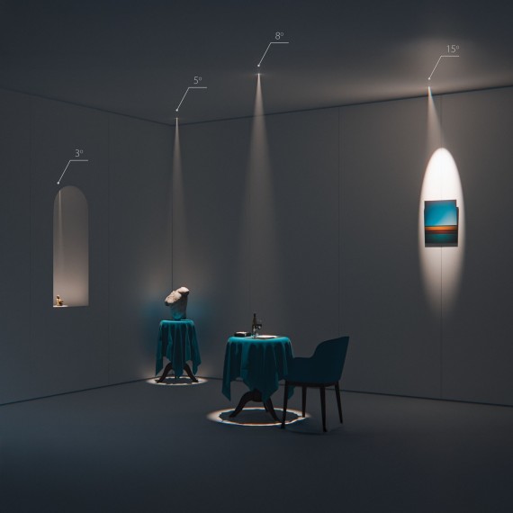 Сменная оптика для модулей 07507х/07509х max 12W линза 15G STELLA PRO Lightstar 075115