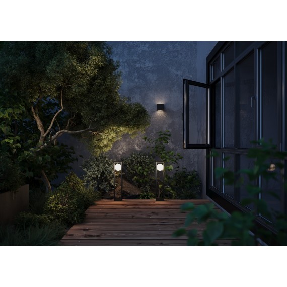 Ландшафтный уличный напольный светодиодный светильник 10Вт CRI80 300лм 3000К Maytoni Outdoor Slate O483FL-L10GF3K