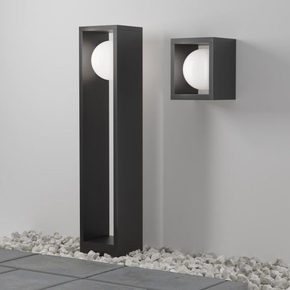 Ландшафтный уличный напольный светодиодный светильник 10Вт CRI80 300лм 3000К Maytoni Outdoor Slate O483FL-L10GF3K