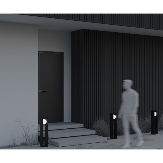 Ландшафтный уличный напольный светодиодный светильник 10Вт CRI80 300лм 3000К Maytoni Outdoor Slate O483FL-L10GF3K