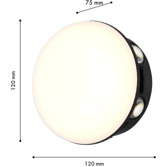 Настенный уличный светильник Favourite 4853-1W Option