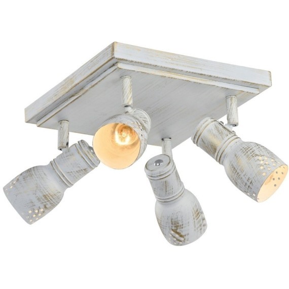 Спот потолочный Lussole LSP-8056 MIAMI IP21 под лампы 4xE14 160W