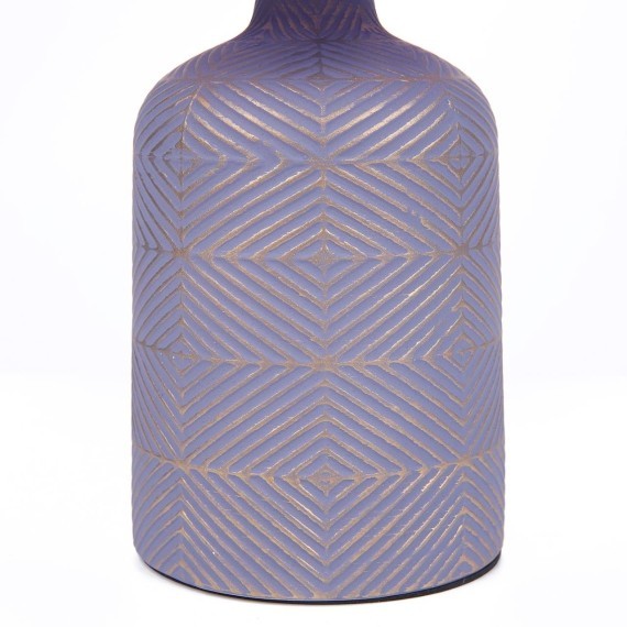 8220/1T MODERNI LN25 сиреневый, керамика/текстиль Настольная лампа Е27 1*60W 220V NIANA