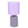 8220/1T MODERNI LN25 сиреневый, керамика/текстиль Настольная лампа Е27 1*60W 220V NIANA