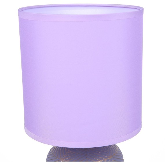8220/1T MODERNI LN25 сиреневый, керамика/текстиль Настольная лампа Е27 1*60W 220V NIANA