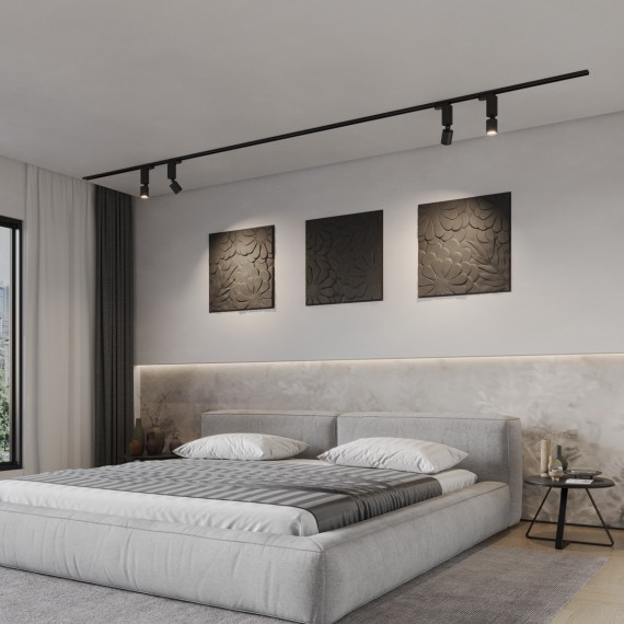 Трехжильный однофазный трековый светодиодный светильник Novotech Tubo 359319 600лм 5Вт