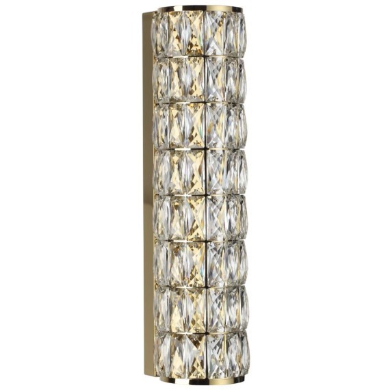 4926/8WL L-VISION ODL24 481 золото/металл/хрусталь Настенный светильник LED 8W 4000K 463Лм PANTA