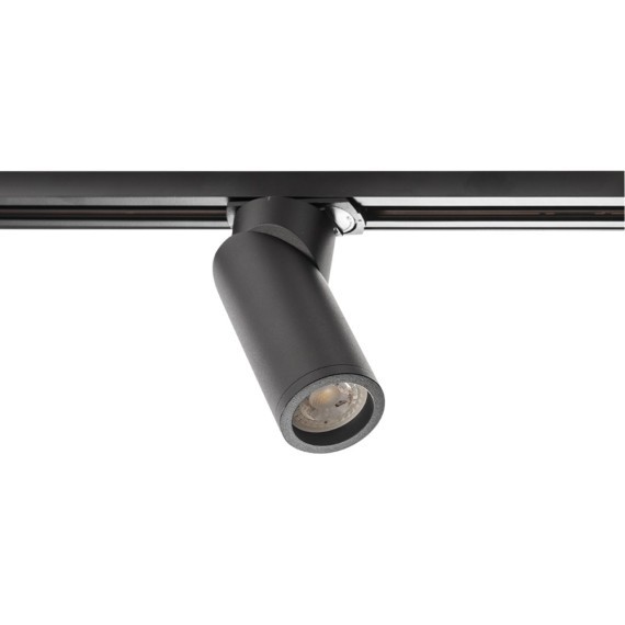 Однофазный двужильный трековый светильник Crystallux CLT 0.31 030 BL под сменную лампу GU10