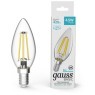 1031215 Лампа Gauss Basic Filament Свеча 4,5W 420lm 4100К Е14 LED 1/10/50