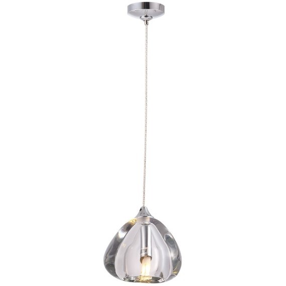 Светильник подвесной Crystal Lux VERANO SP1 TRANSPARENT