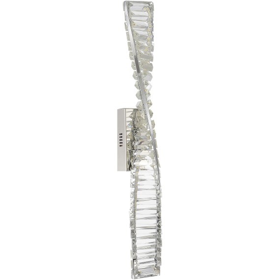 SL6205.101.01 Светильник настенный ST-Luce Хром/Прозрачный LED 1*13W 4000K ELICA