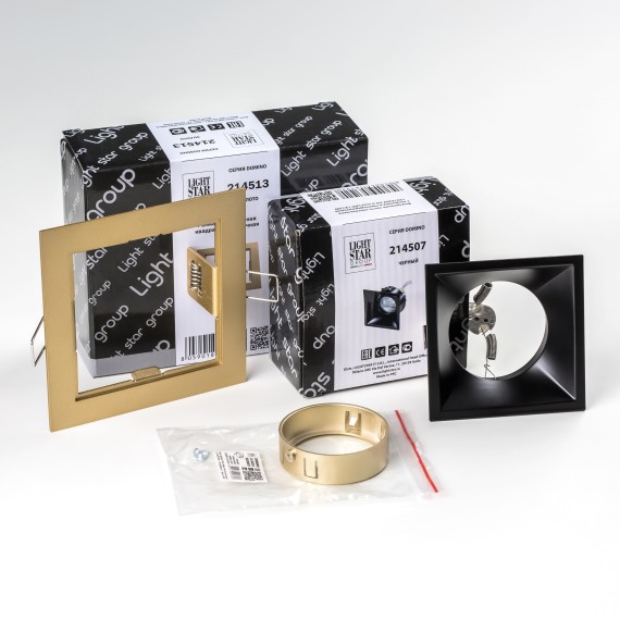 Комплект со светильником Domino Lightstar D51307GMOD