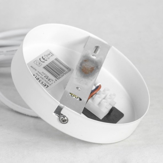 Подвесной светильник с 1 плафоном Lussole GRLSP-8220 DOVE IP21 под лампу 1xE27 6W