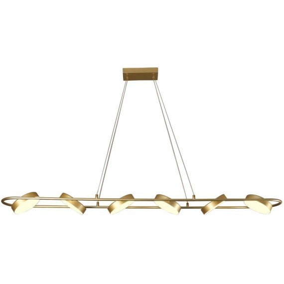 4677-6P, подвесная люстра, L1490xW190xH145/1200, LEDx90W, 3100LM, 3000-6000K, IP20, included, remote control