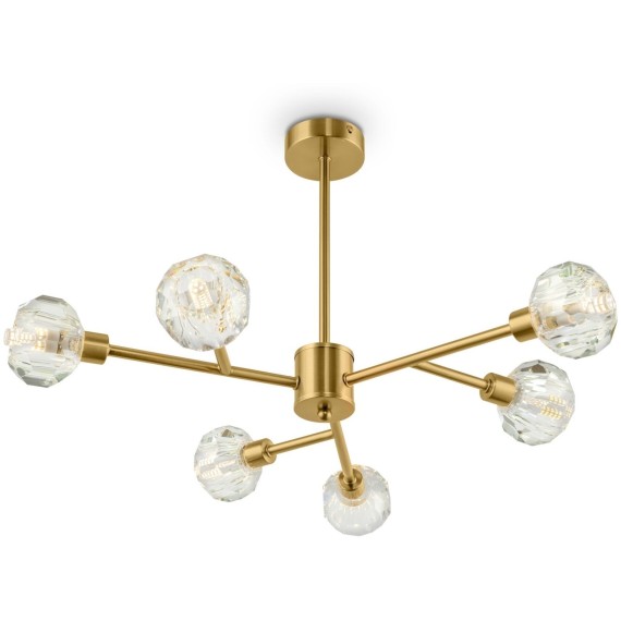 Потолочная люстра хрустальная Grace FR5114PL-06BZ