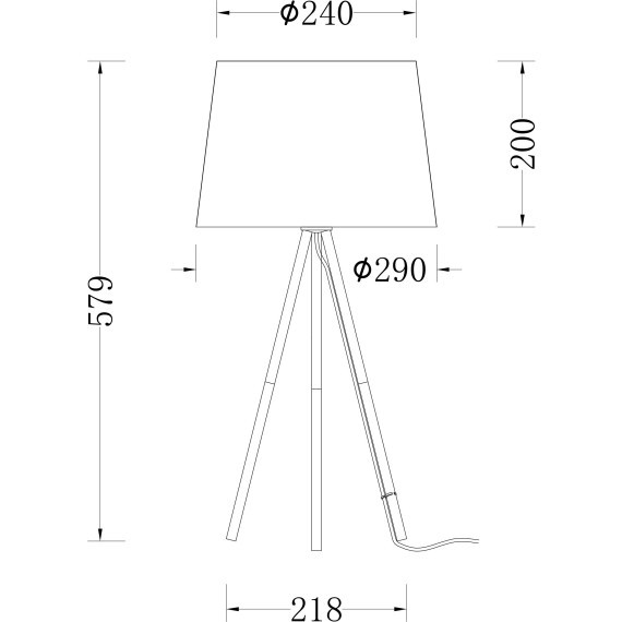 Декоративная настольная лампа Freya FR5118TL-01BS Sandy под лампу 1xE27 40W