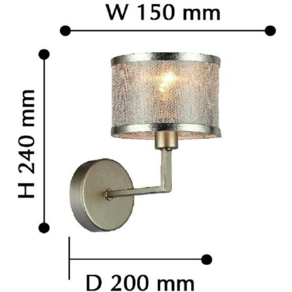 Бра Bonbon 2487-1W