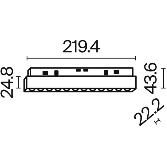 TR031-4-18WTW-DD-W Трековый магнитный SMART (App, DALI, Алиса) светодиодный светильник Maytoni Exility CRI90+ 2700-6000К 1350Лм 36° 18Вт