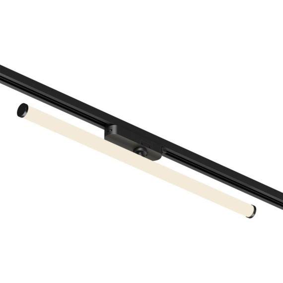 Однофазный двужильный светодиодный трековый светильник Denkirs DK6638-BK Strom 3000К 1400Лм CRI90+ 300° 15Вт