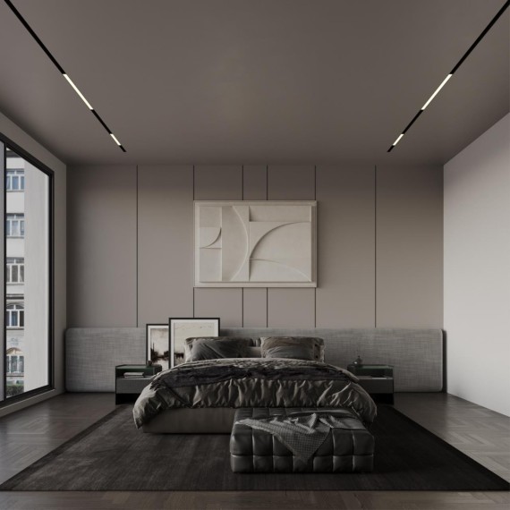 359487 Трековый светодиодный TUYA SMART светильник Novotech Flum CRI90+ 3000-6500К 960Лм 38° 12W Bluetooth Wi-Fi Алиса