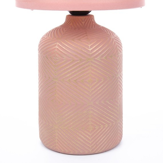 8221/1T MODERNI LN25 терракота, керамика/текстиль Настольная лампа Е27 1*60W 220V NIANA