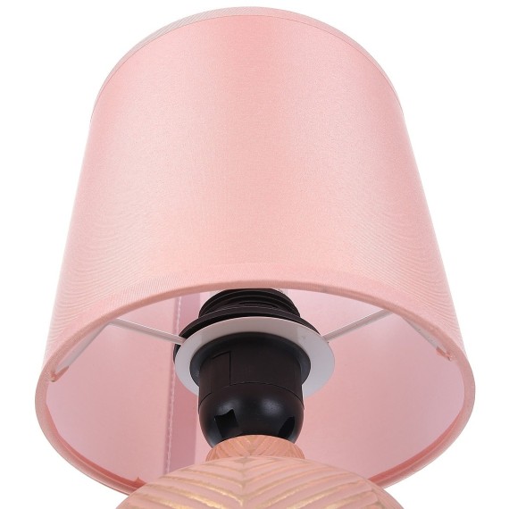 8221/1T MODERNI LN25 терракота, керамика/текстиль Настольная лампа Е27 1*60W 220V NIANA