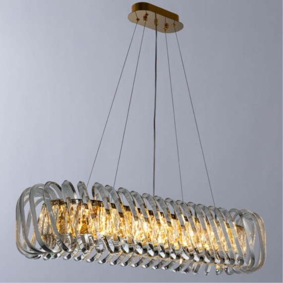 Подвесной светильник линейный Divinare 7568/18 SP-12 Megan под лампы 12xE14 60W