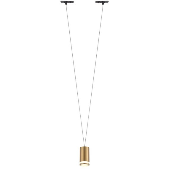 Однофазный двужильный трековый светильник Crystallux CLT 0.31 014 BS под сменную лампу GU10