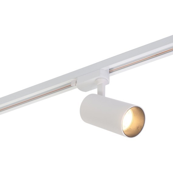 Однофазный двужильный светодиодный трековый светильник Denkirs DK6030-WH SOLID Morud 3000К 2160Лм CRI90+ 24° 24Вт
