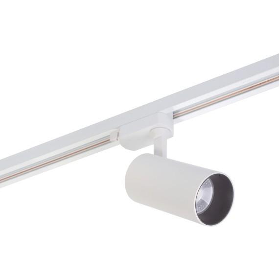 Однофазный двужильный светодиодный трековый светильник Denkirs DK6030-WH SOLID Morud 3000К 2160Лм CRI90+ 24° 24Вт