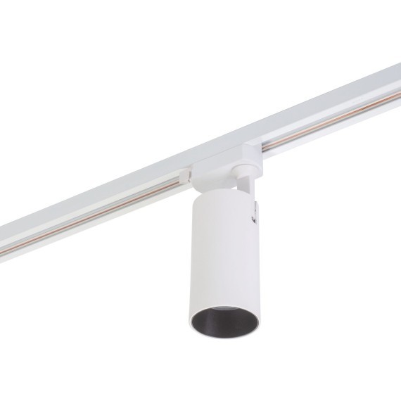 Однофазный двужильный светодиодный трековый светильник Denkirs DK6030-WH SOLID Morud 3000К 2160Лм CRI90+ 24° 24Вт