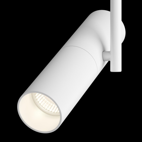 Однофазный двужильный трековый светильник Maytoni Unity TR005-1-GU10-W Elti под сменную лампу GU10