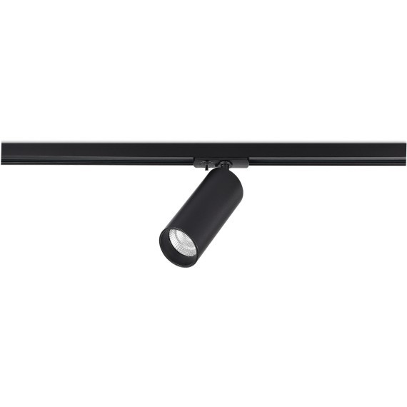 ST382.446.10.TRIAC Св-к трек. Черный LED 1*10W 4000K 900Lm Ra90 36 IP20 DxH- 220V Однофазная трековая система