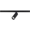 ST382.446.10.TRIAC Св-к трек. Черный LED 1*10W 4000K 900Lm Ra90 36 IP20 DxH- 220V Однофазная трековая система