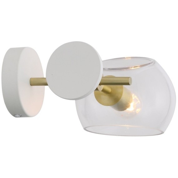 SL434.201.01 Бра ST-Luce Латунь/Прозрачный E14 1*40W CALMARE