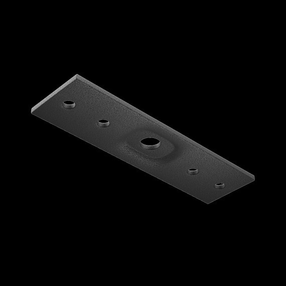 Прямой коннектор 1шт для накладных шинопроводов Maytoni Exility TRA034C-21B