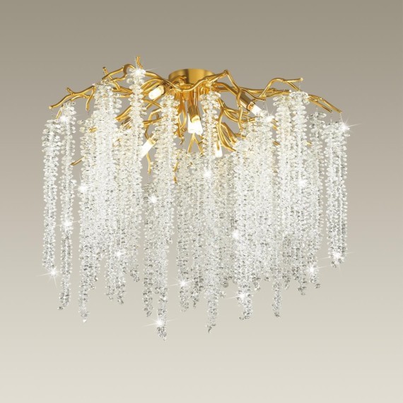 Люстра хрустальная Odeon Light 5005/8C Banche под лампы 8xG9 40W