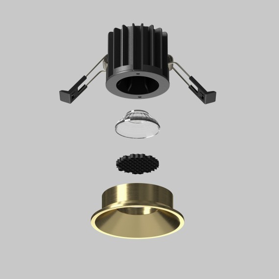 Встраиваемый светильник Technical DL058-7W4K-BS