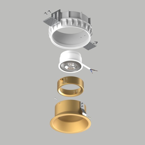 Комплект со светильником Domino Lightstar G214603GMOD