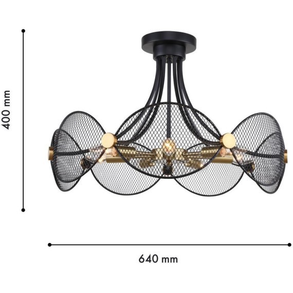 Потолочная люстра Secure 4084-7P