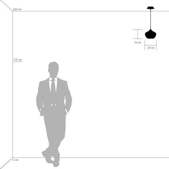Подвесной светильник с 1 плафоном Lightstar 803043 Pentola под лампу 1xG9 25W